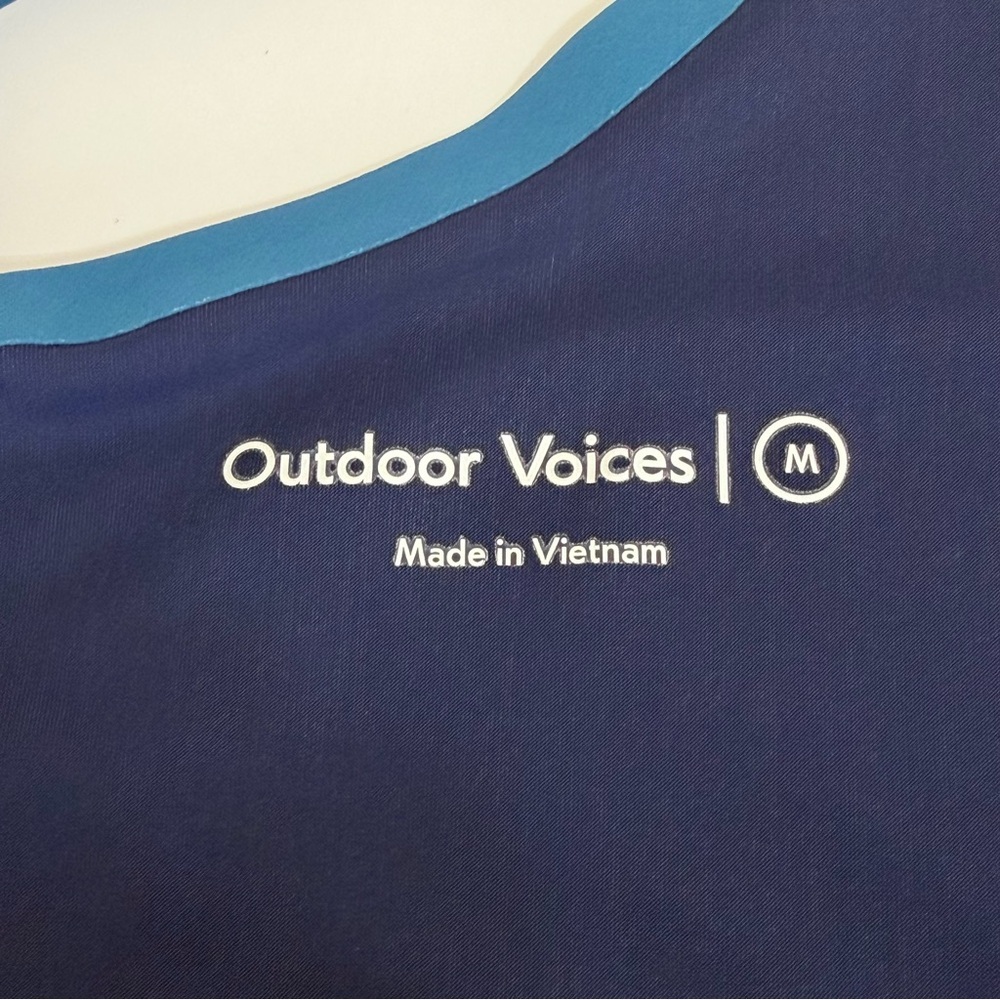 Outdoor Voices Athletic Dress Dark Teal Blue Size Medium - Picture 7 of 9